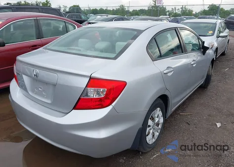 2012 Honda Civic Lx z USA, uszkodzony, nr VIN 19XFB2F54CE041603